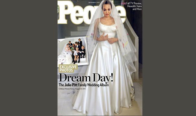 An Unconventional Bride  Angelina Jolies Wedding Dress  EverAfterGuide