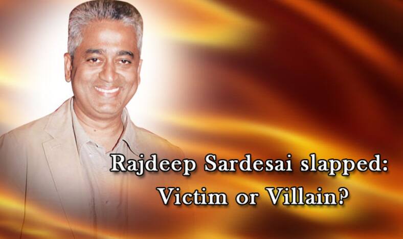 Rajdeep Sardesai slapped outside Madison Square Garden Watch Full Video: Is the Consulting Editor a Victim or Villain?