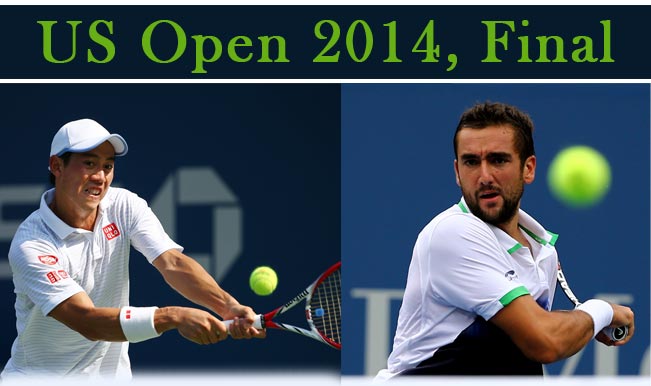 Kei Nishikori vs Marin Cilic Live Updates US Open 2014 Final Marin Cilic beats Kei Nishikori 6-3, 6-3, 6-3 to win US Open 2014 India