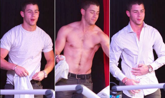 Nick Jonas Strips At Gay Club