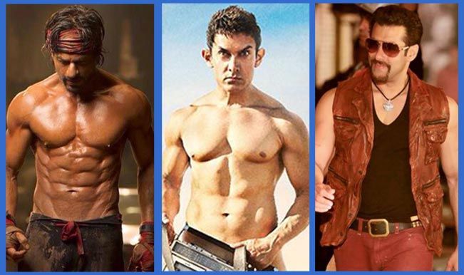 Shah Rukh Khan Aamir Khan And Salman Khan Whos Got The Most Impressive Body 