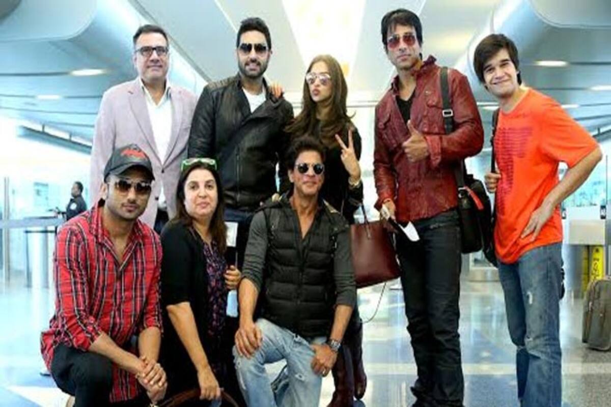 1200px x 800px - Shahrukh Khan's 'Happy New Year' gang is all set for SLAM 2014 | India.com