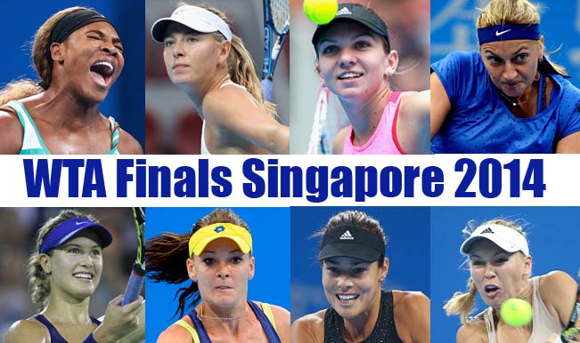 WTA Finals Singapore 2014 Preview Serena Williams, Maria Sharapova