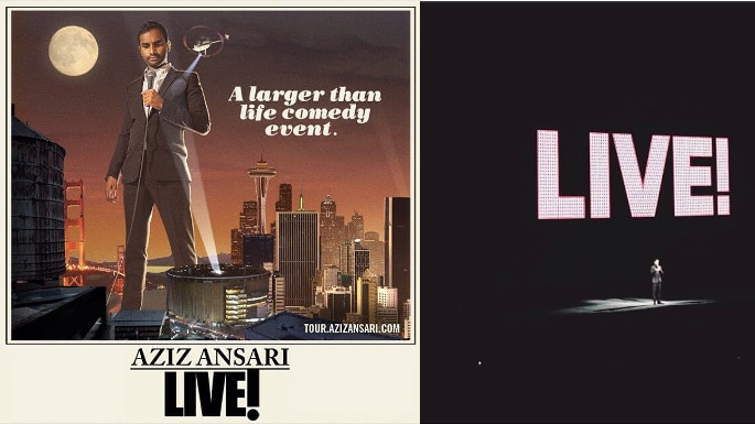 Aziz Ansari’s Goes Public as a Feminist While Promoting his “Live!” Tour