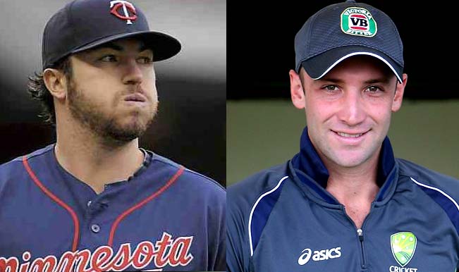 Phillip Hughes dead: Phil Hughes the baseball player sends condolence message for Phil Hughes the cricket player Phillip Hughes dead: Phil Hughes the baseball player sends condolence message for Phil Hughes the cricket player