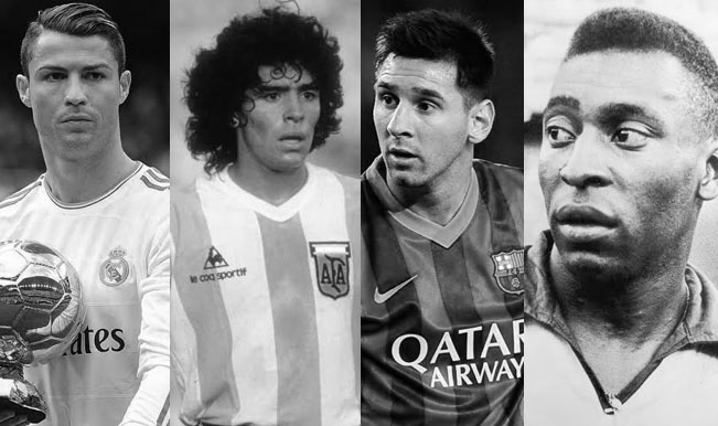 Lionel Messi? Cristiano Ronaldo? Pele? Maradona? Who are the