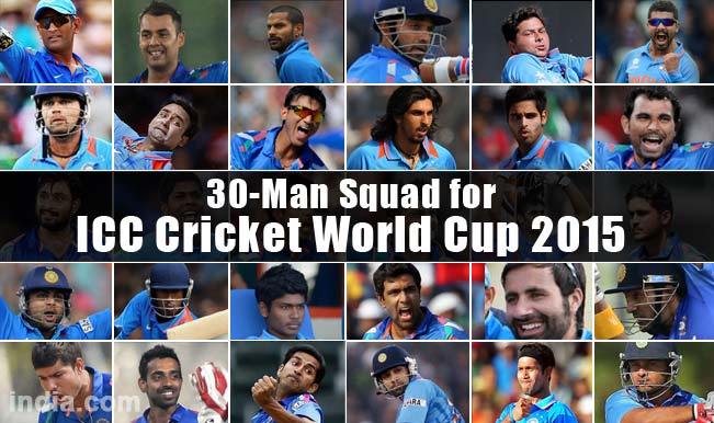 Know all the players of Team India for ICC Cricket World ...