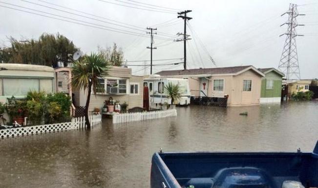 San Francisco Bay Area storm: Roads flooded causing power outage; 2 ...