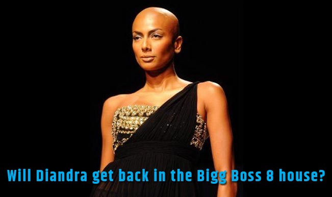 Bigg Boss 8 Will Diandra Soares Get A Re Entry To Show Her Fiery Side