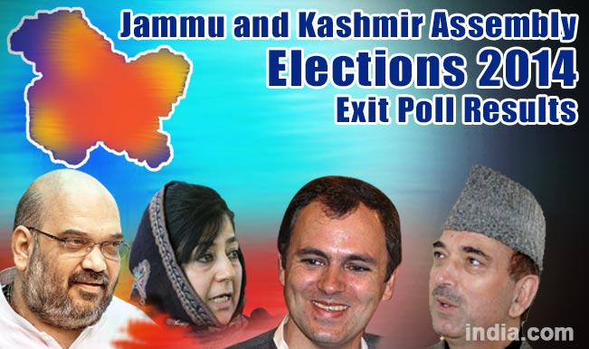 Jammu and Kashmir Assembly Elections 2014 Exit Poll Results