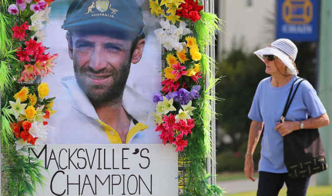 Phillip hughes funeral live video streaming & telecast from macksville