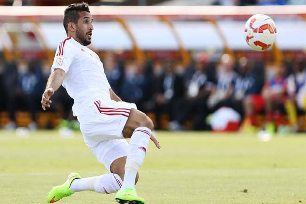 Afc Asian Cup 2015 Ali Mabkhout Creates New Record As Uae Trump Bahrain To Qualify For Quarter Finals India Com