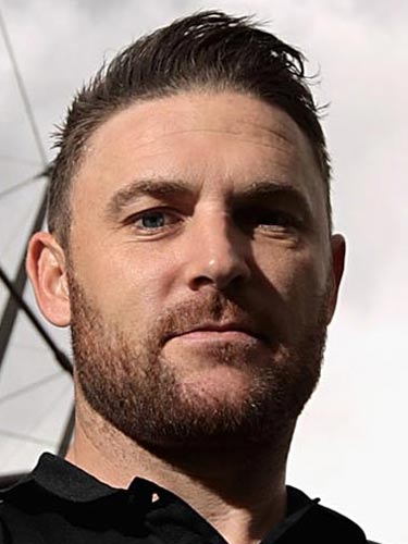 Brendon McCullum of New Zealand looks on before his 100th Test during...  News Photo - Getty Images