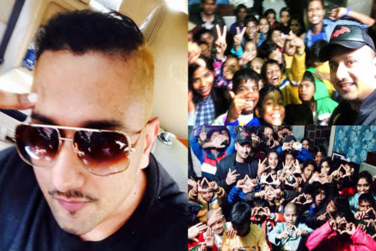 Yo Yo Honey Singh Finally Found Rockstar Celebrates New Year With Orphan Kids India Com