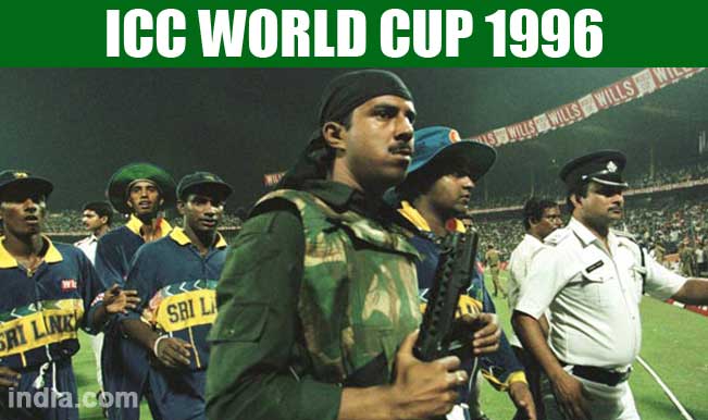 1996 world cup india pakistan vs sri lanka