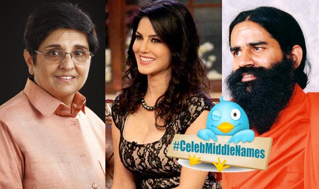 Baba Ram Rahim Sunny Leone Ki Sex - Sunny Leone, Virat Kohli, Arnab Goswami & 12 other celebs get witty middle  name by Twitterati! | India.com