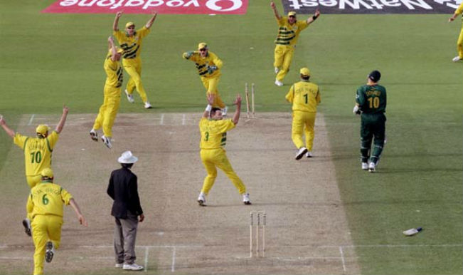 australia vs south africa 1999 cricket world cup semi final