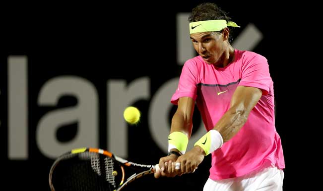 Rio Open 2015 Rafael Nadal storms into quarterfinal at Pablo Carreno