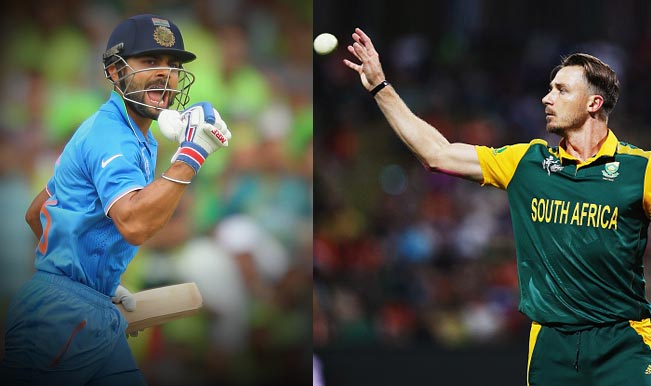 India vs South Africa, ICC Cricket World Cup 2015: Virat Kohli-Dale Steyn among Top 3 Mini