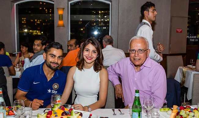 Virat Kohli and Anushka Sharma