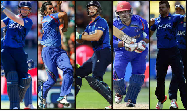 England vs Afghanistan Key Players12345