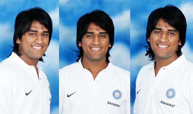 A look at MS Dhoni's hairstyle over the years