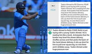 Cricinfo-CricBuzz plagiarism battle: Rohit Sharma’s boundary costs a commentator his job!