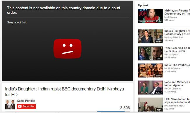 India’s Daughter: Nirbhaya documentary taken down from YouTube and the story so far
