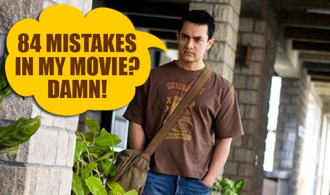 Mr Perfectionist ain't that perfect: Here are 84 mistakes in Aamir Khan's 3  Idiots! (Watch video) 