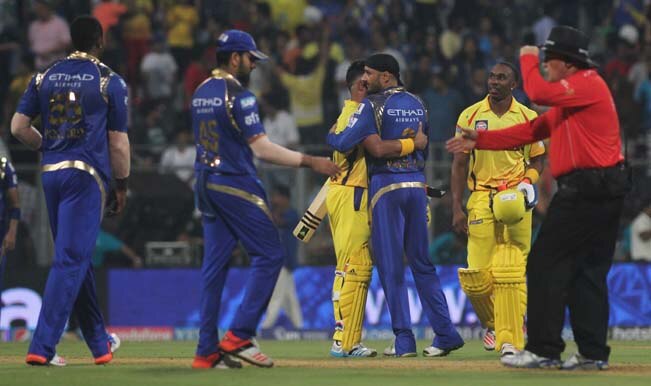 Chennai Super Kings beat Mumbai Indians; MI lose all matches so far, IPL 2015: Picture Highlights of MI vs CSK