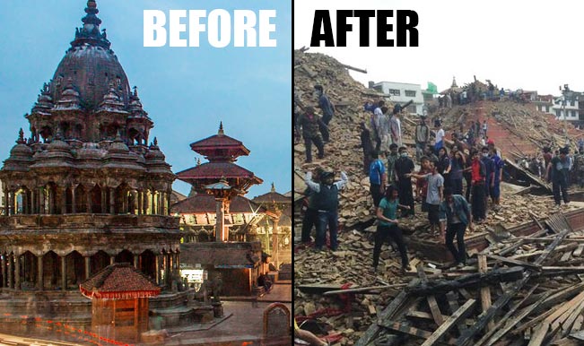 Earthquake in Nepal: Patan Durbar Square shattered completely