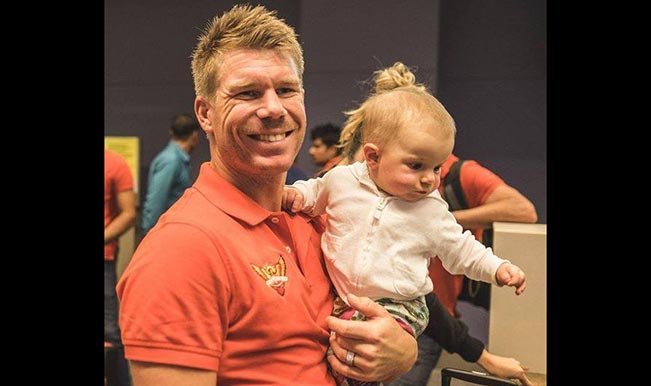 David-Warner-With-daughter