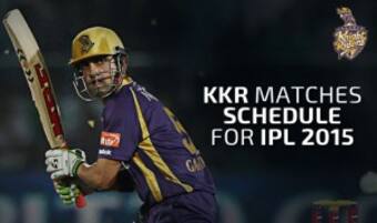 Kolkata Knight Riders IPL Schedule 2015: Time Table of KKR Matches in IPL  T20 Cricket Tournament 