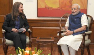 Melinda Gates meets and appreciates Narendra Modi's pro ...