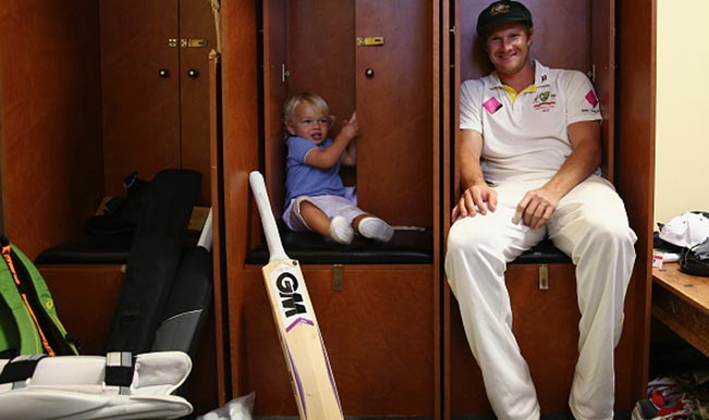 Shane-Watson-and-his-son-Will
