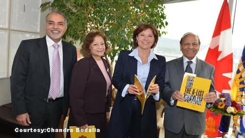 BC Premier Gets Presented ‘The A-List’