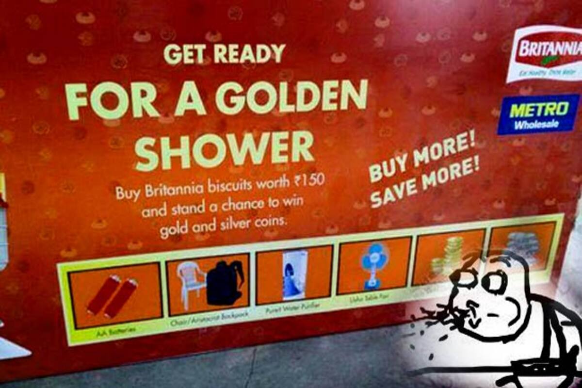 Shower Golden