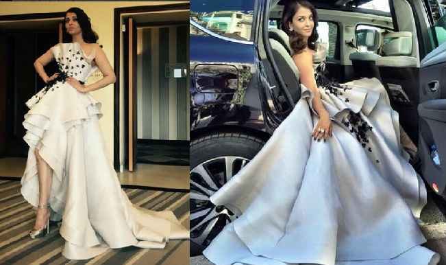 Aishwarya Rai Beautiful In White Dress || Aishwarya Rai With Her Daughter  Aaradhya || NSE - YouTube