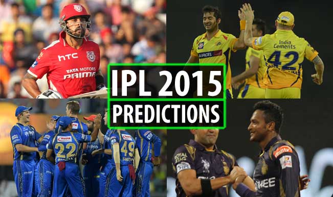 Ipl 2015 day 39: today’s prediction, current points table and schedule for upcoming matches of ipl 8