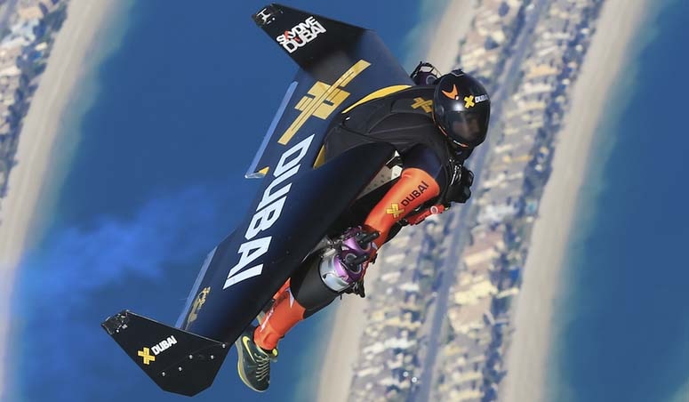 Watch Two Men Fly Over Dubai in Jetpacks