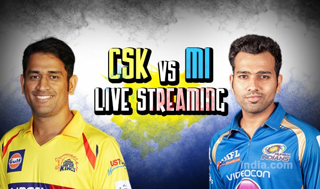 Chennai Super Kings vs Mumbai Indians, IPL 2015 Watch Free Live Streaming and Telecast of CSK vs MI Qualifier 1 on Star Sports Online India