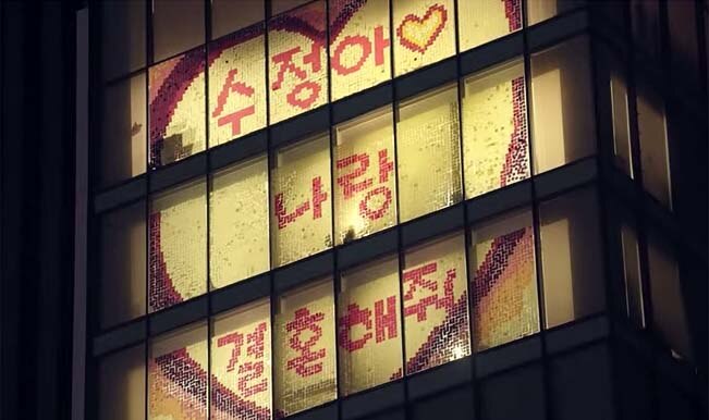 Marriage proposal with office stationary: Post-Its can change your life