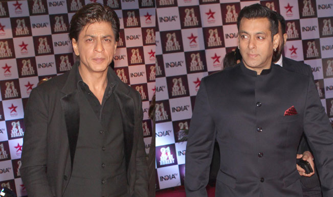 When Salman Khan received a surprise from Shah Rukh Khan! (Watch Video ...