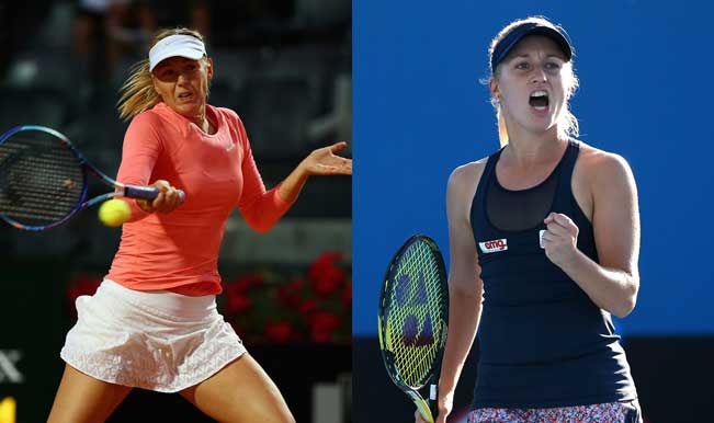 Maria Sharapova vs Daria Gavrilova Rome Masters 2015 semi-final Watch Live Streaming and Telecast of Italian Open Tennis Tournament India