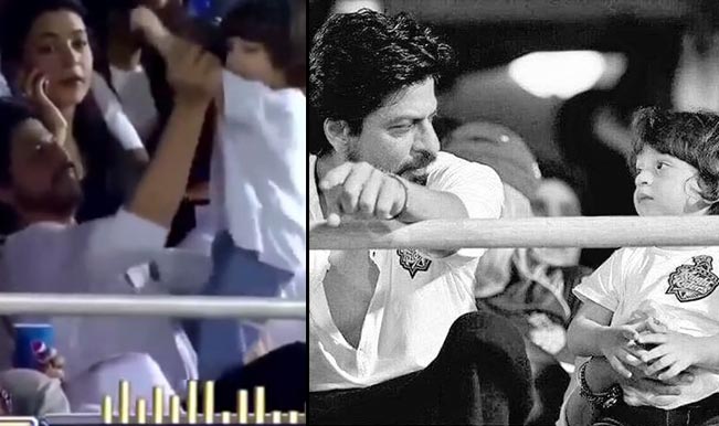 Shah Rukh Khan Dances With Son AbRam To Ooh La La (Watch Video) | India.com