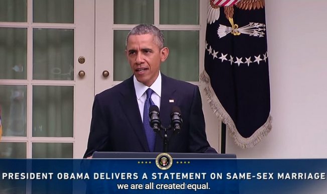 Barack Obama Speaks On The Us Supreme Courts Decision On Marriage 