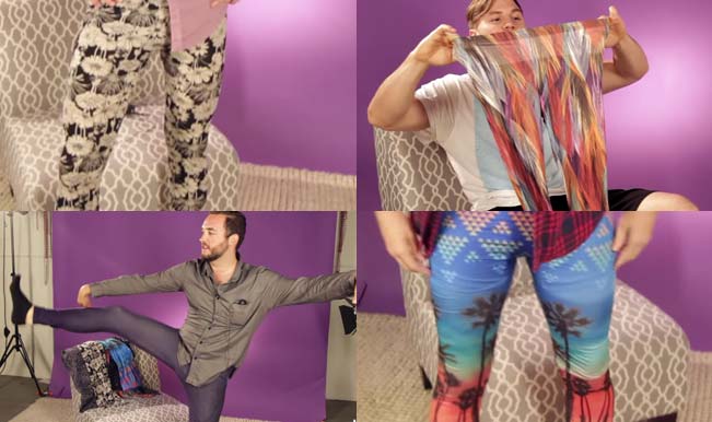 Ever imagined men in leggings? Watch to know the latest trend happening  around