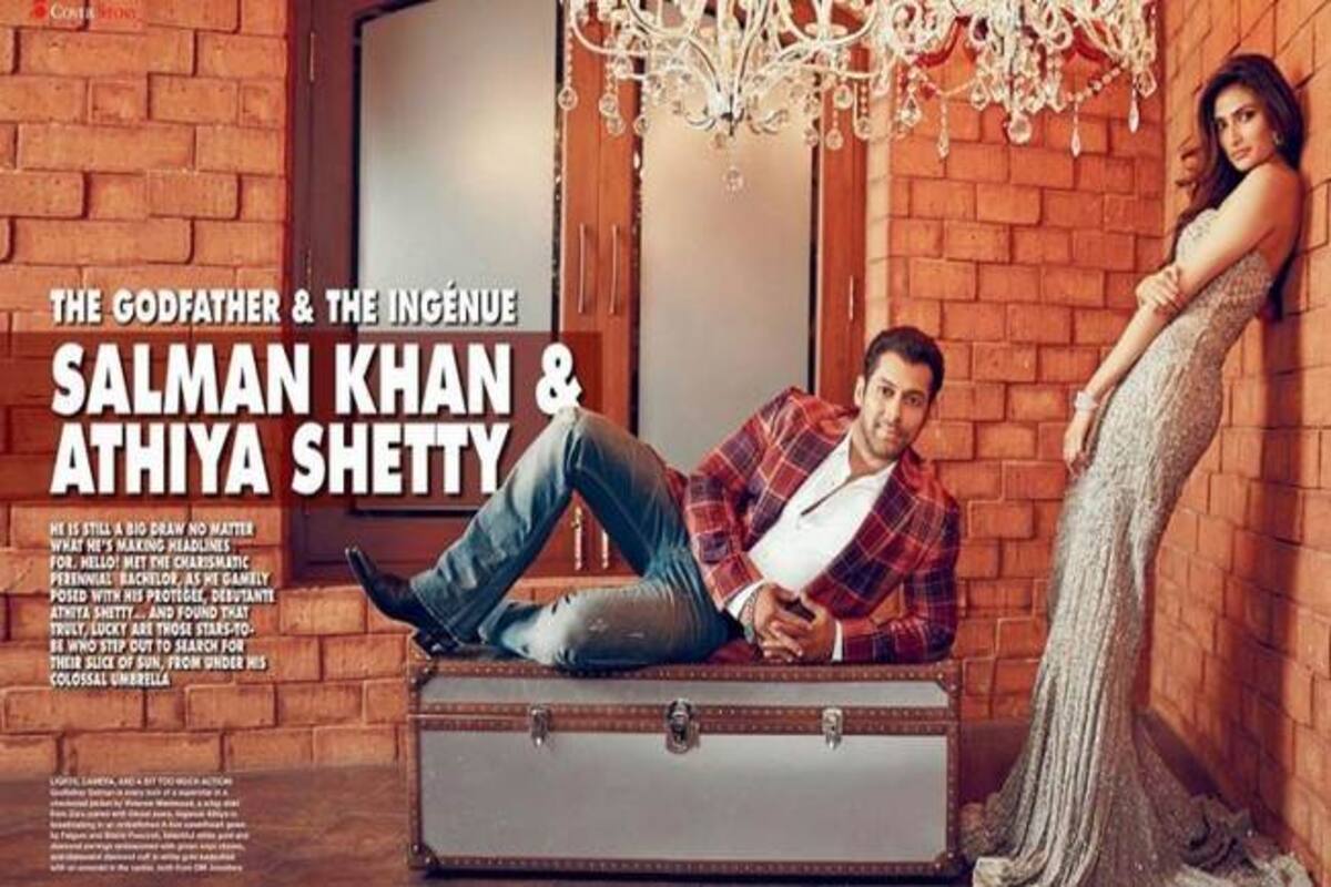 1200px x 800px - Salman Khan and Athiya Shetty get sexy for HELLO! India magazine shoot  (Watch making & pictures) | India.com