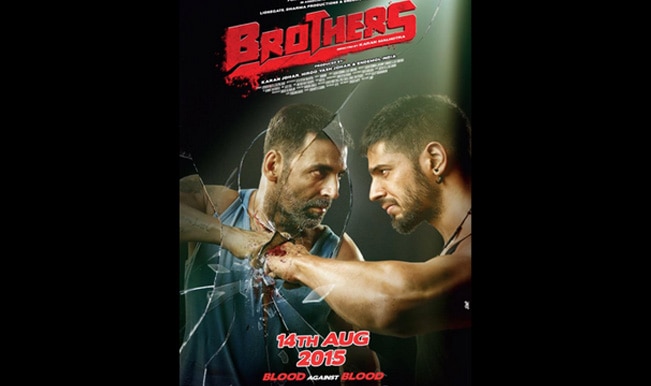 Brothers Poster: Akshay Kumar and Sidharth Malhotra look fierce in the ...