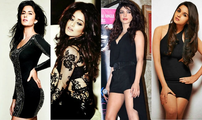 Bollywood Actresses in Little Black Dress